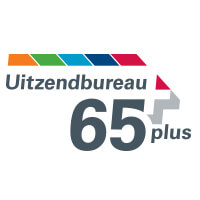Logo van uitzendbureau 65 plus